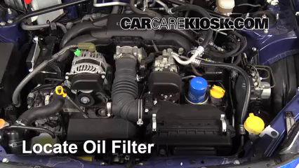 Oil & Filter Change Subaru BRZ (2013-2019) - 2013 Subaru BRZ Limited 2